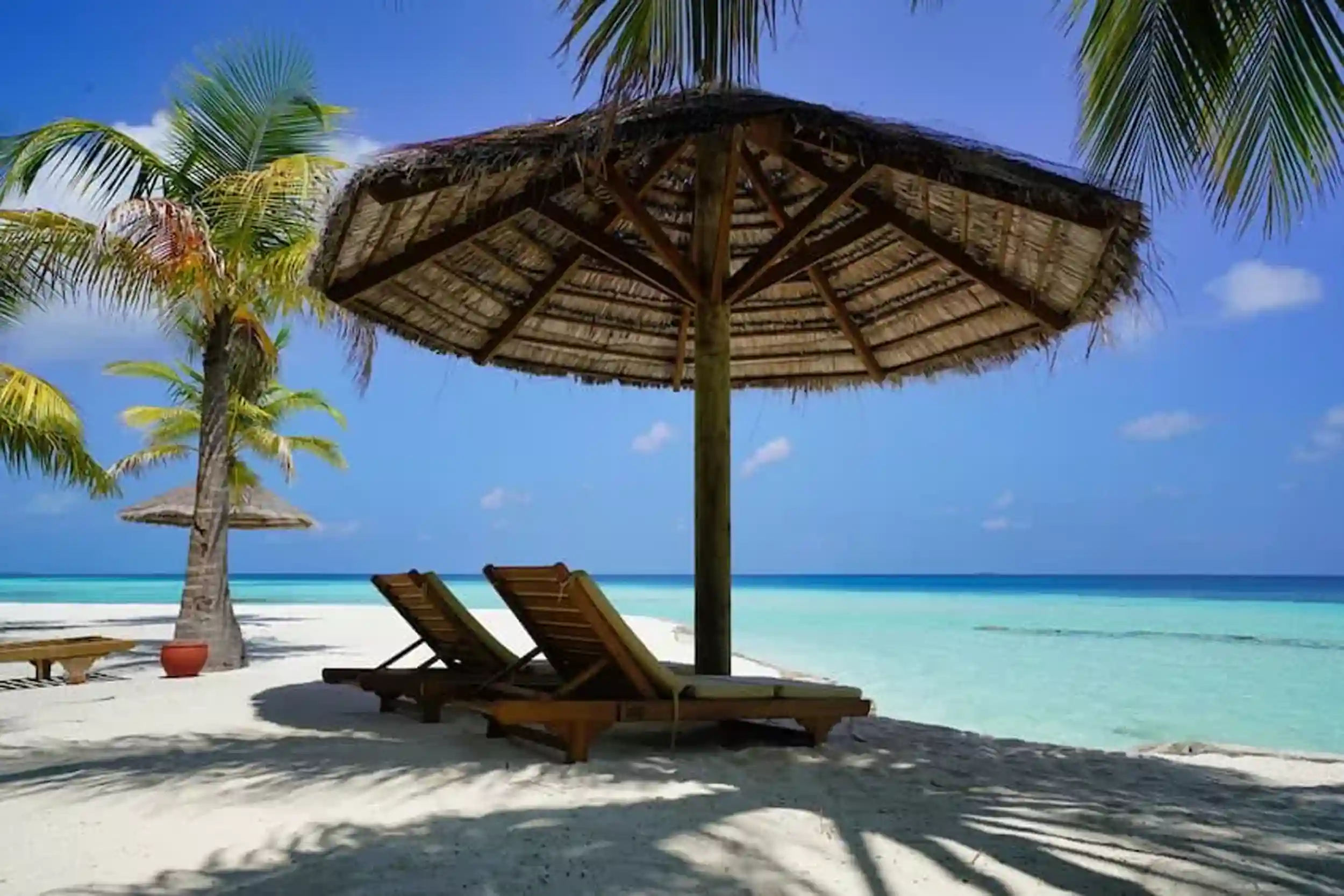 Beach holiday scene