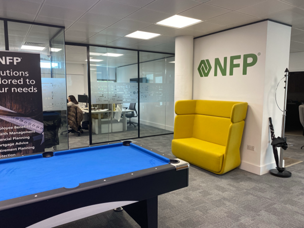 NFP Office Blackrock Pool Table