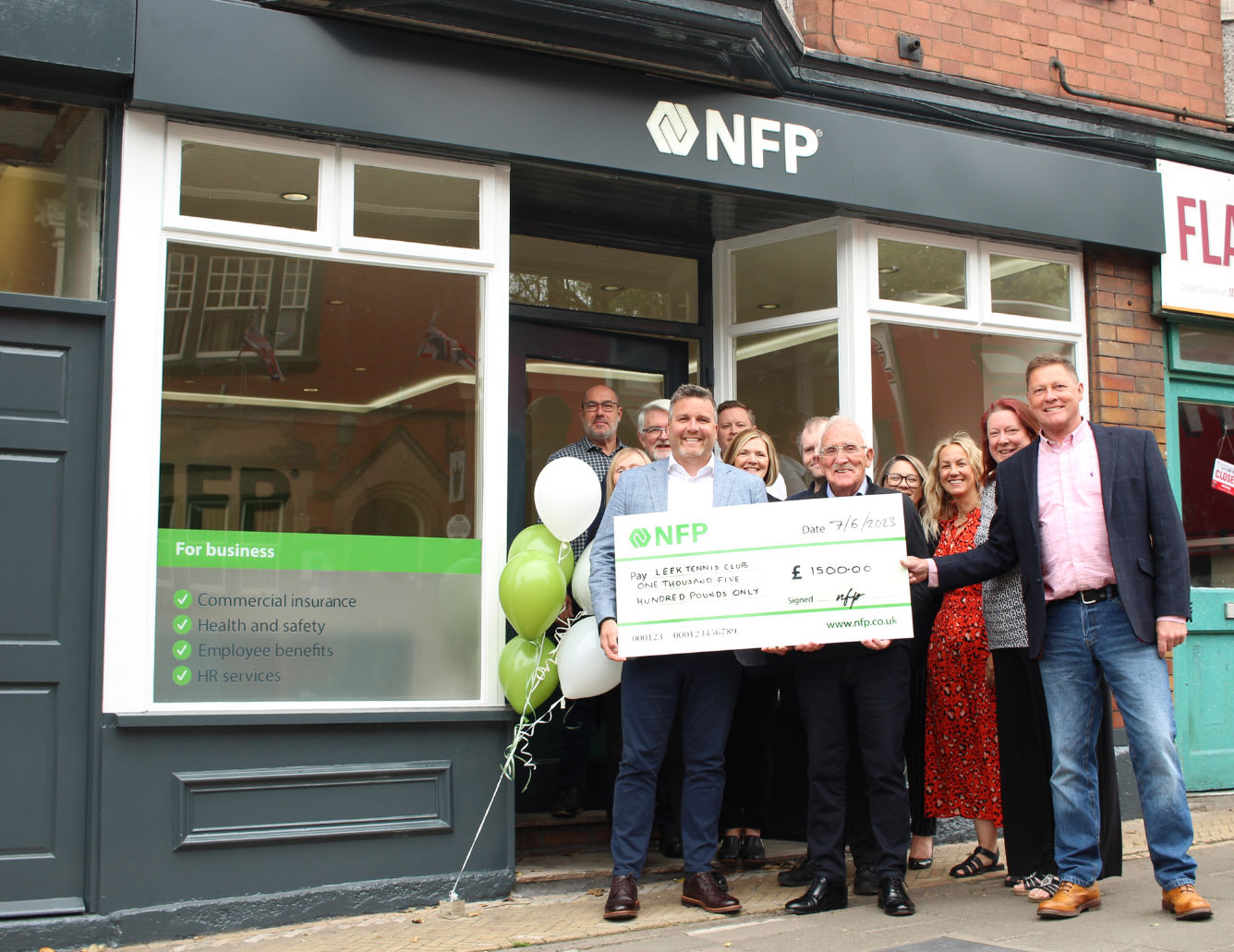 Leek Office Charity Image