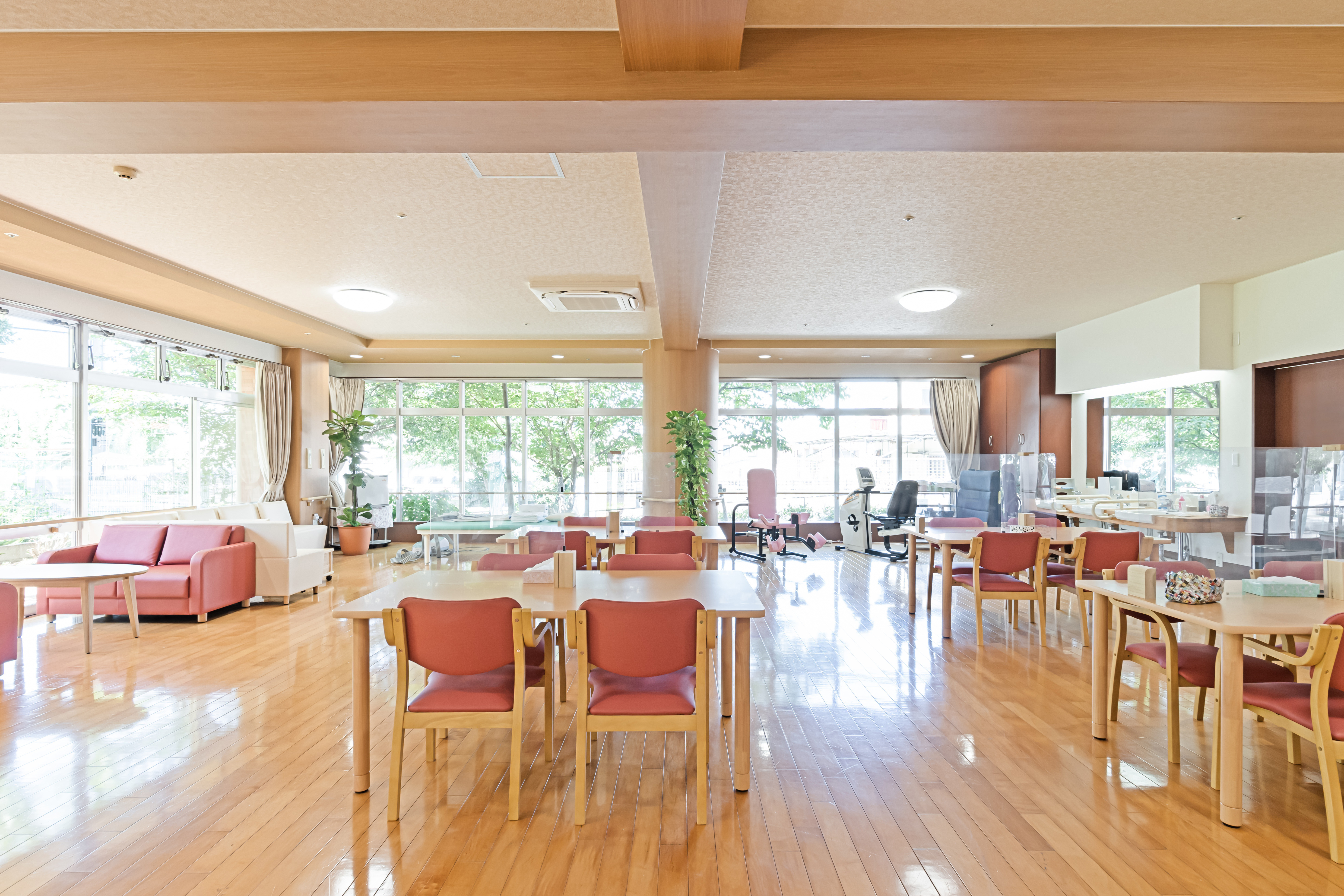 Nursing home dining hall